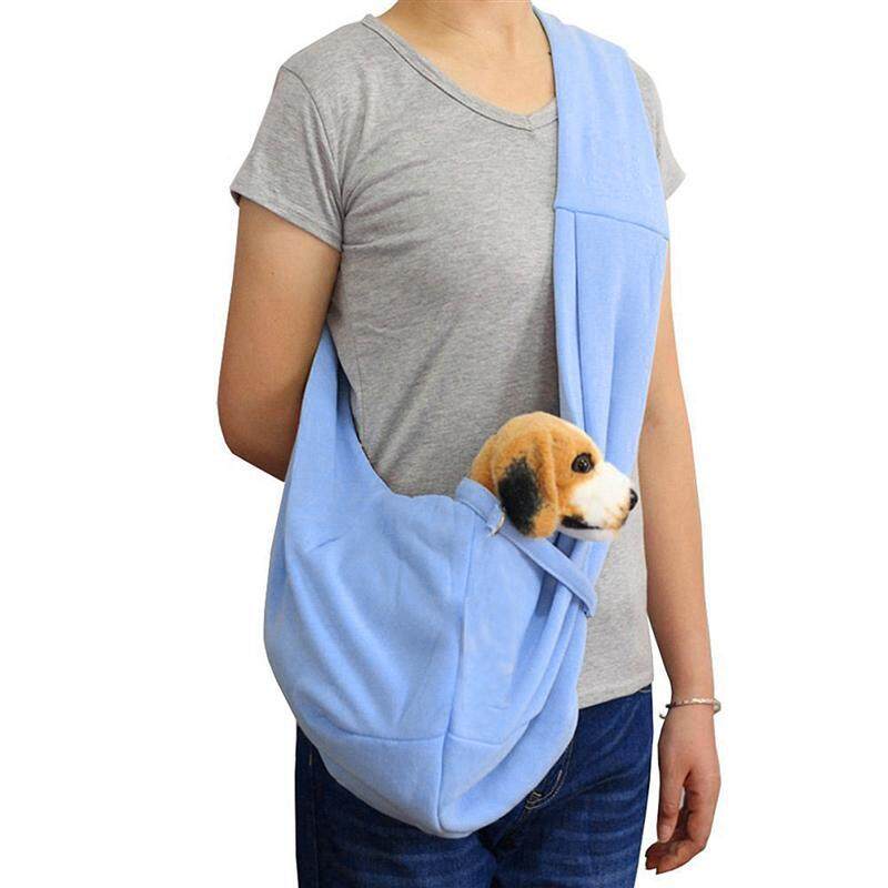 1PC Túi Mang Thú Cưng Ngoài Trời Thú Cưng Túi Du Lịch Đeo Vai Bông Có Khóa Cổ Áo Cho Thú Cưng Nhỏ Mèo Con Mèo Con