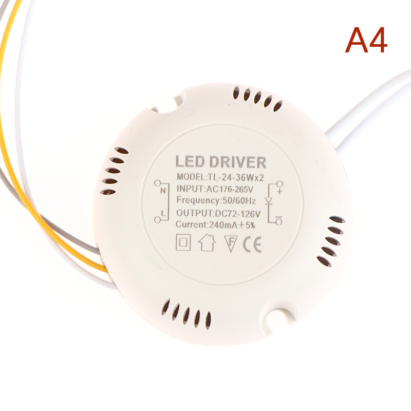 New 8-24w 25-36w led driver light ceiling power supply double color lighting transformers ac176-265v