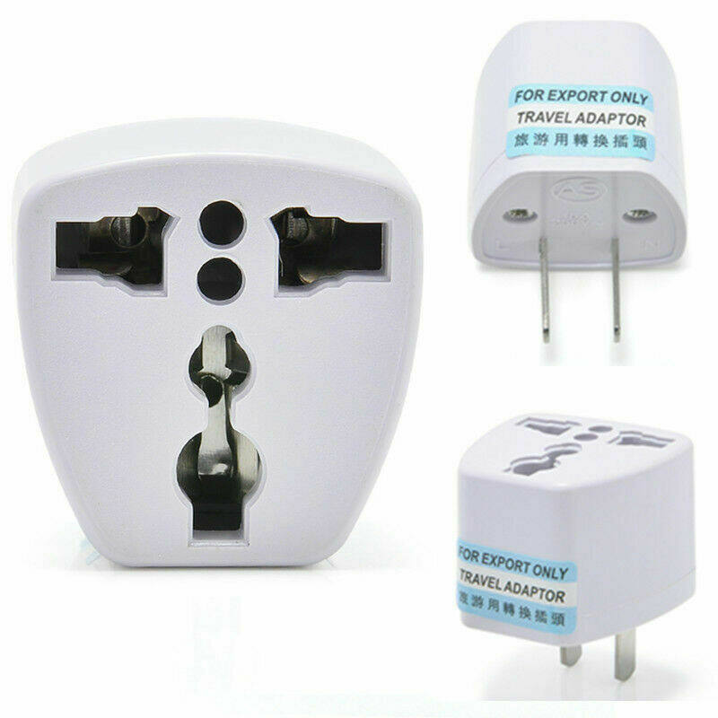 Universal eu uk au to us usa ac travel power plug adapter outlet converter