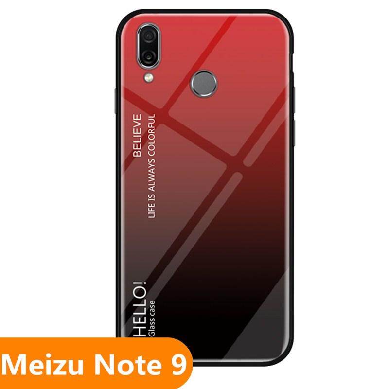 Ốp Lưng Bằng Kính Cường Lực Gradient Cho "Meizu Note 9", Ốp Bảo Vệ Điện Thoại