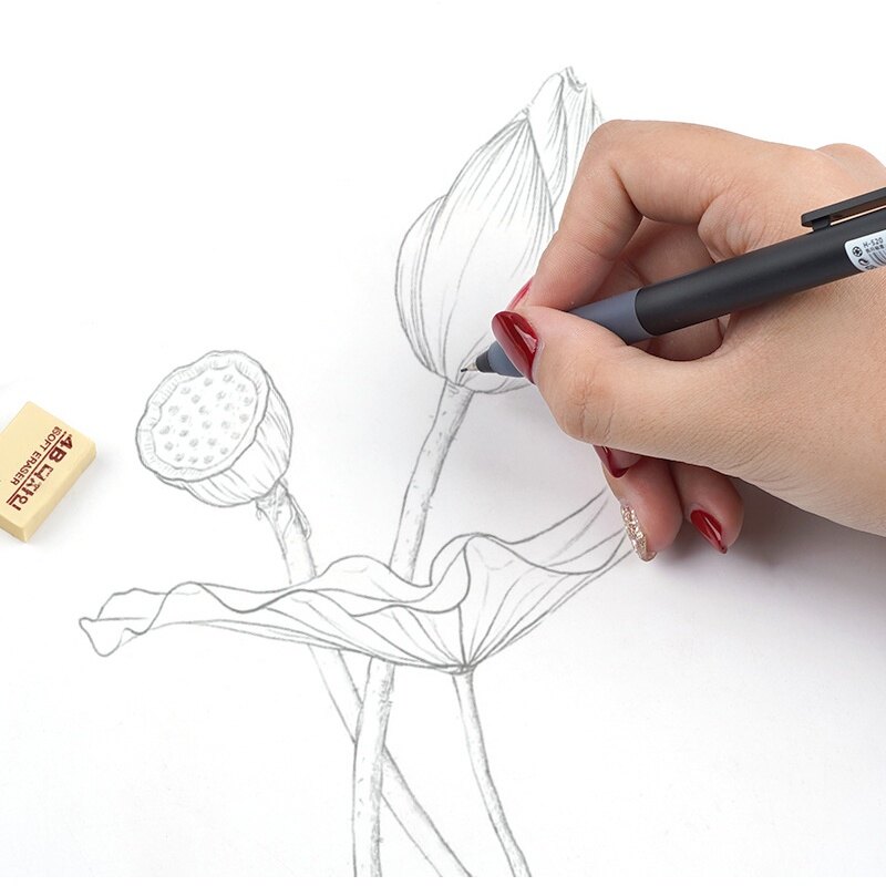 Mechanical Pencil 0.5 / 0.7mm HB Replaceable Refills Student School Office School Writing Drawing Art Supplies Stationery