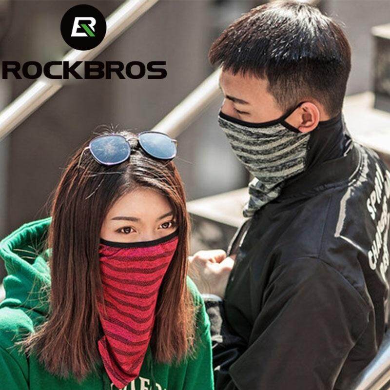 ROCKBROS Sunscreen Mask Cycling Ice Silk Scarf Full Face Magic Headscarf  Men Women Motorcycle Face Cover