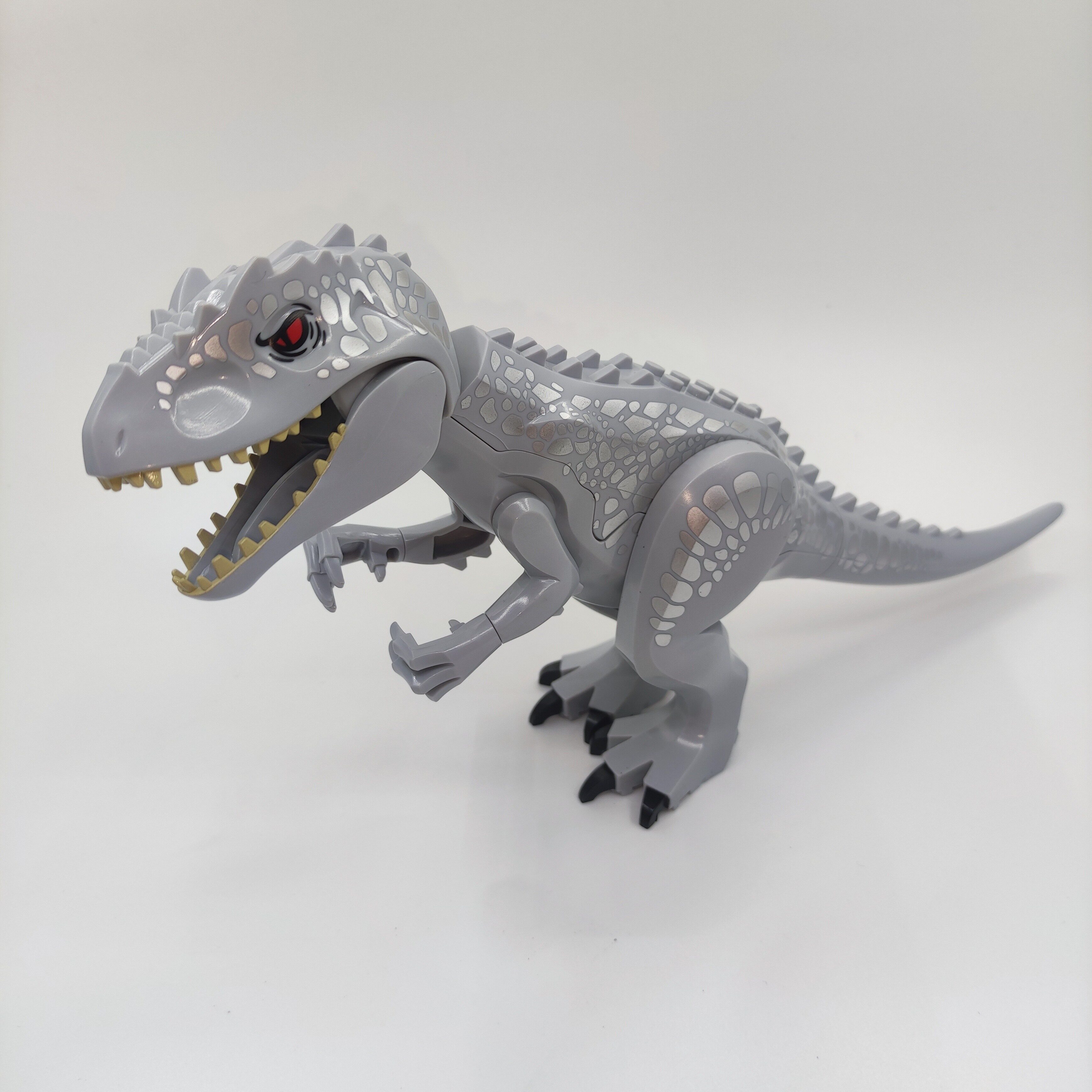 Khủng long đồ chơi xếp ghép hình, khủng long kỷ JuRa Tyrannosaurus Rex Cánh Rồng Velociraptor Tyrannosaurus Rex móng vuốt nặng Đồ chơi xếp ghép hình rồng
