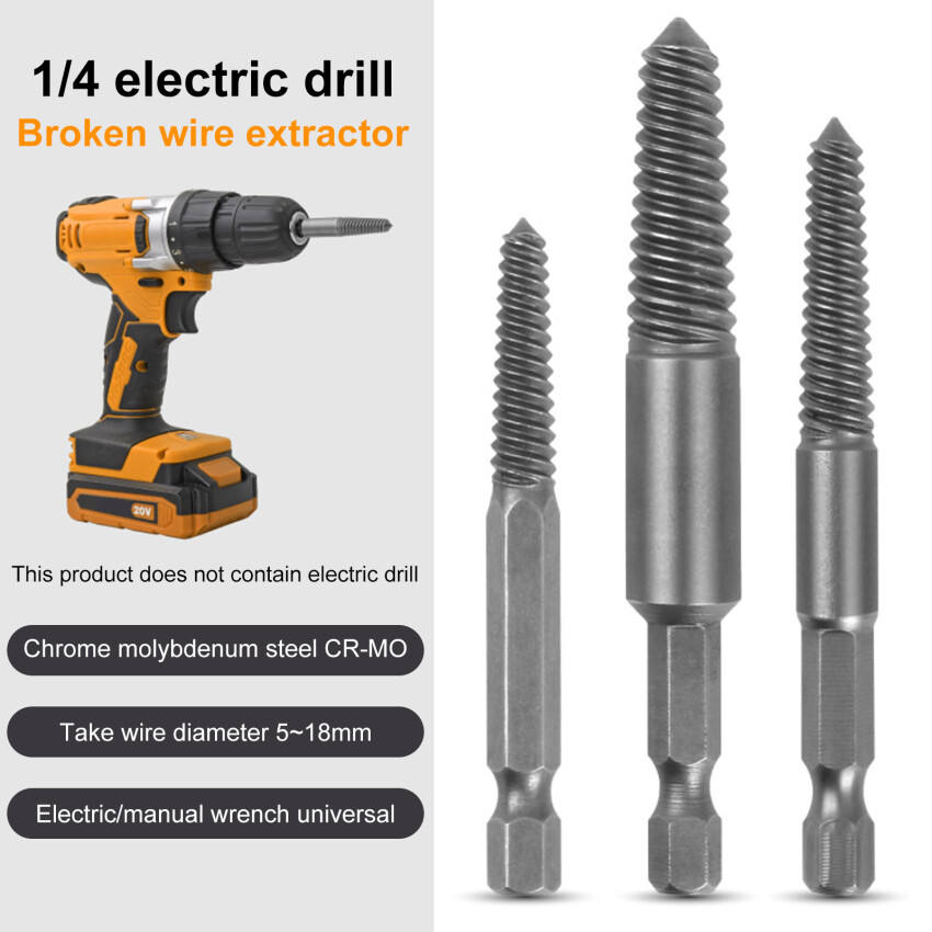 5 Cái Dụng Cụ Tháo Vít Bị Phá Hủy Dụng Cụ Tháo Đầu Vít Cán Lục Giác
