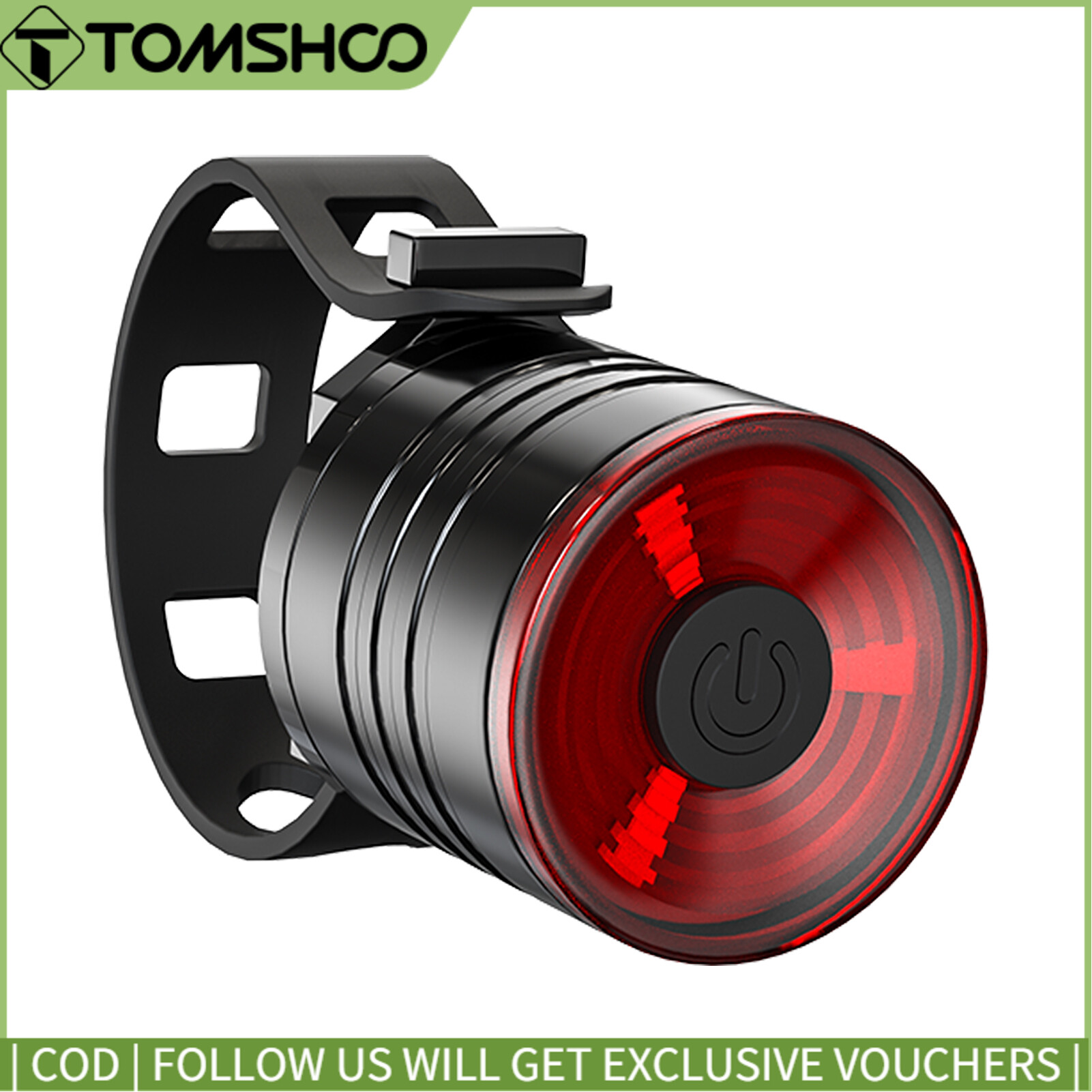 Bike Light Bicycle Headlight Tail Light Waterproof Cycling Handlebar Light Front Light Rear Bright Light