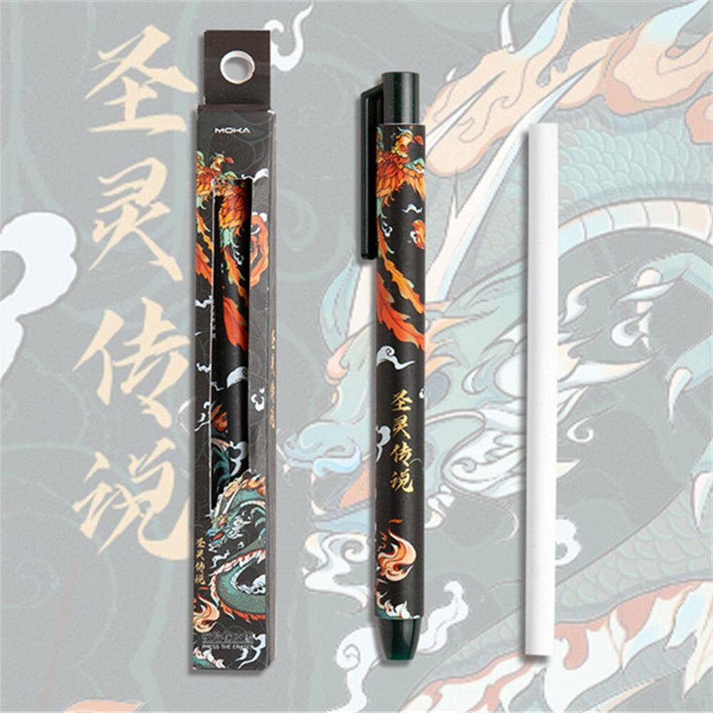 MMLUCK Office Kids Gift Cartoon Children Stationery Art Sketch Pencil Eraser Press-type Eraser Pen Shape Eraser Pressing Eraser