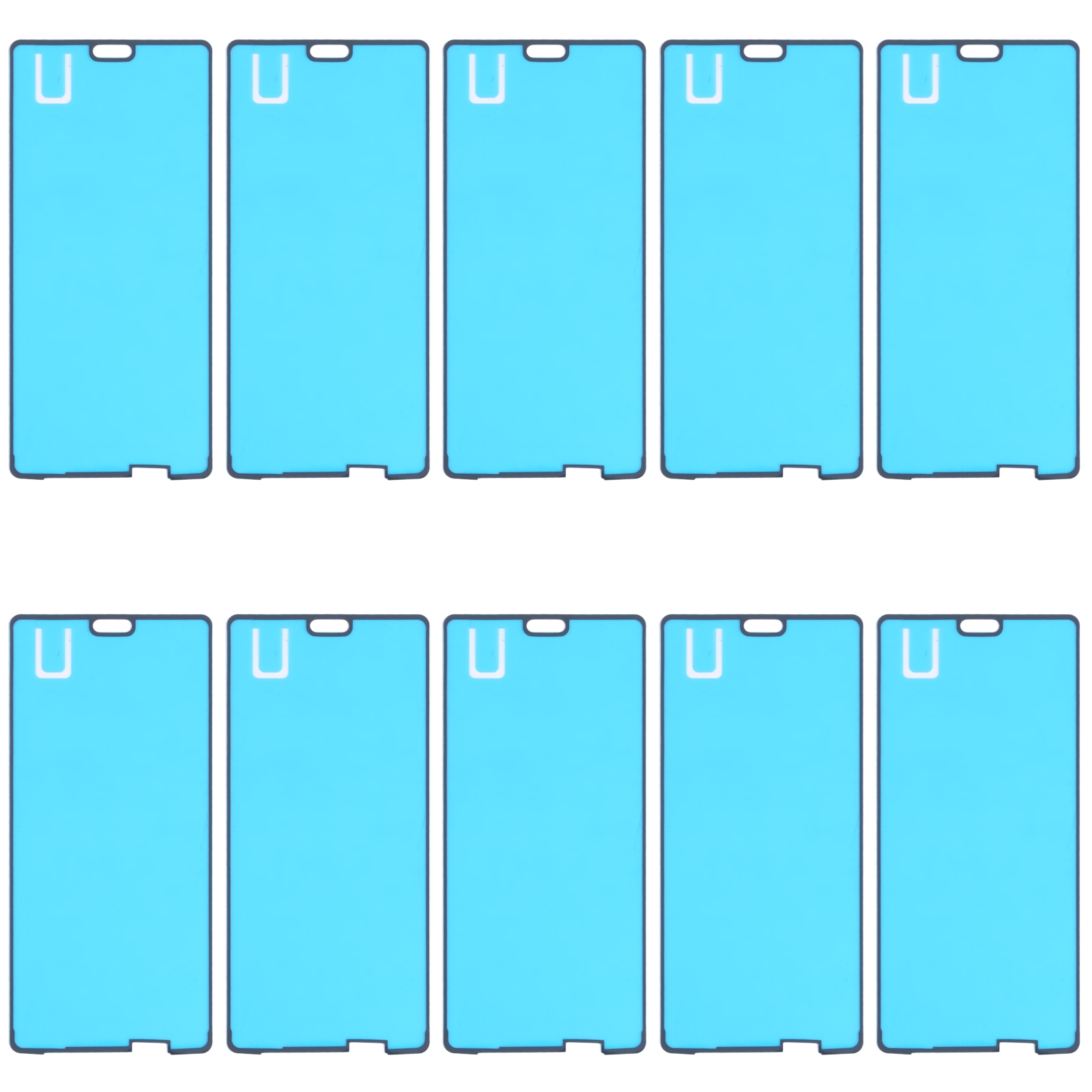 10 PCS Original Front Housing Adhesive for Sony Xperia XZ2