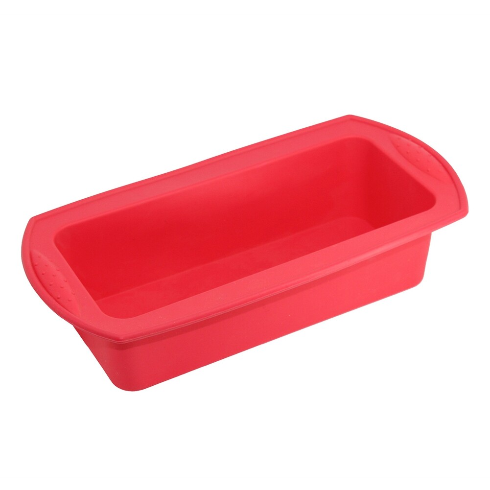 Terylin 2Pcs Silicone Non-stick Cake Bread Loaf Pan DIY Making Mold Kitchen Baking Tool