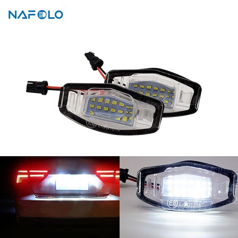 honda civic number plate light