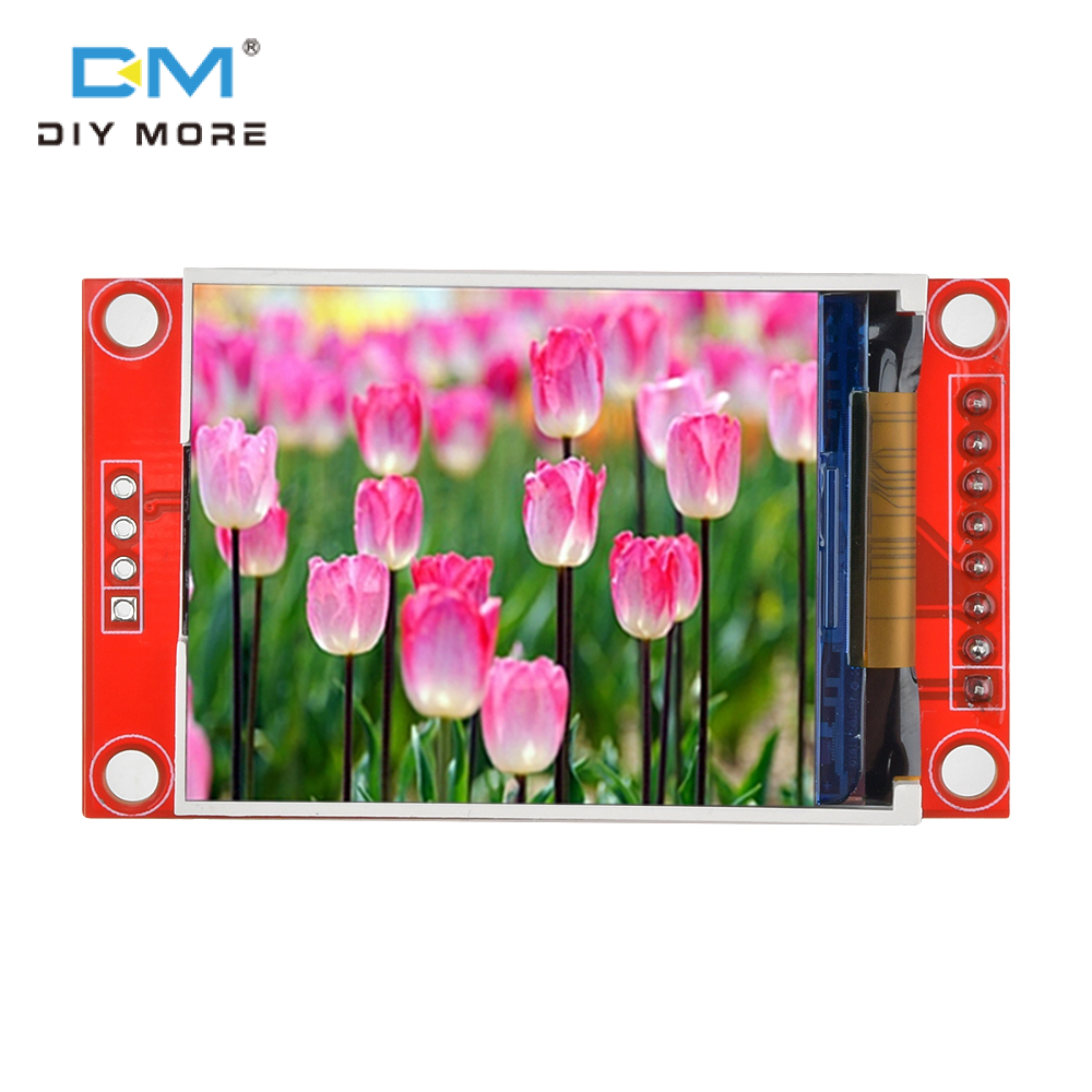 diymore Mô-đun Màn Hình LCD SPI Màn Hình Màu 1.8 Inch Hỗ Trợ Màn Hình Màu 65K Mô-đun TFT 128*160 Với Thẻ SD Trình Điều Khiển ST7735 Cho Arduino /C51 /STM32