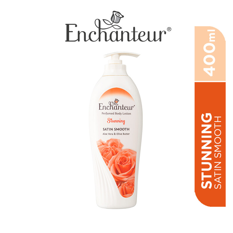 ENCHANTEUR Stunning Satin Smooth Perfumed Body Lotion 400ml Lazada