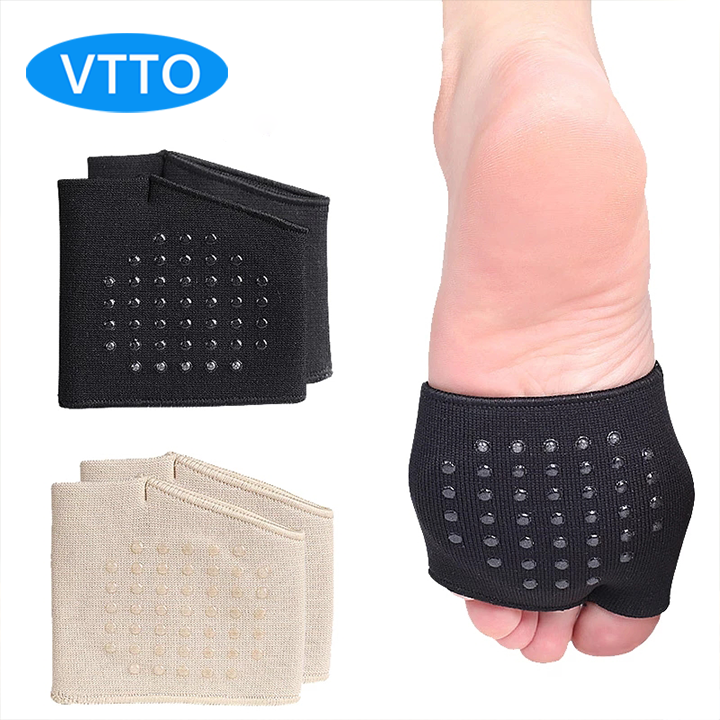 VTTO 1 Cặp Gel Bọc Đầu Đau Xương Bàn Chân Miếng Đệm Bàn Chân Trước Hỗ Trợ