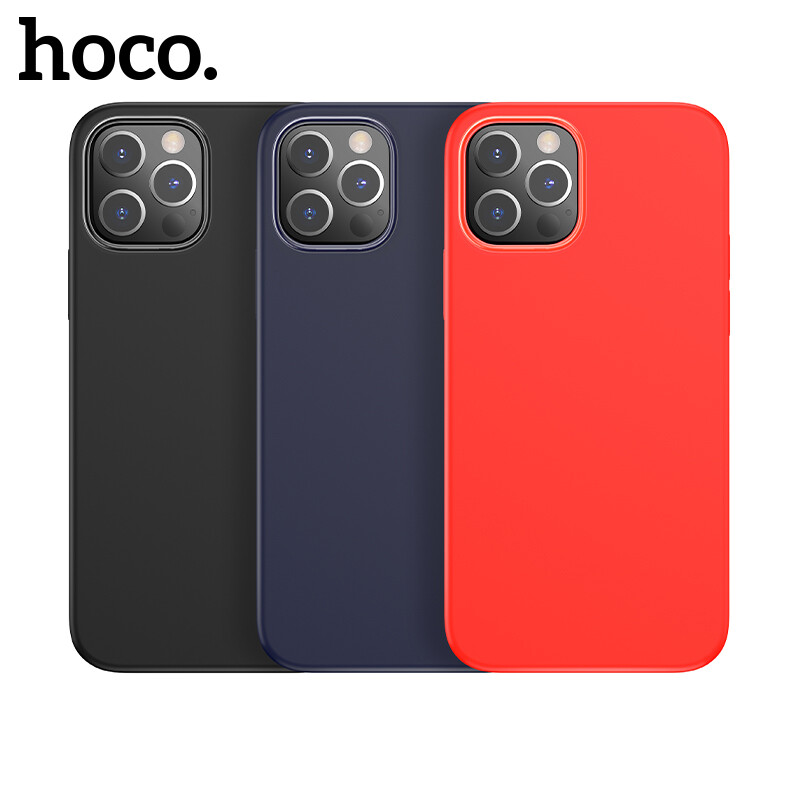 HOCO Ốp Lưng Điện Thoại Bảo Vệ Silicon + PC Chính Hãng 100% Mới Cho IP13 Pro Max 14 Pro max 15 Pro max  Ốp Lưng Mềm Cho Ip13 Pro