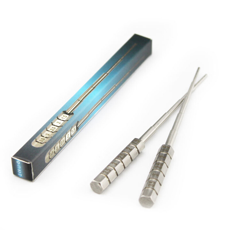 [Flash Sale] qinan Pipe through hole rod Coil Winding Jig Tool for Rebuildable Atomizers 1pcs