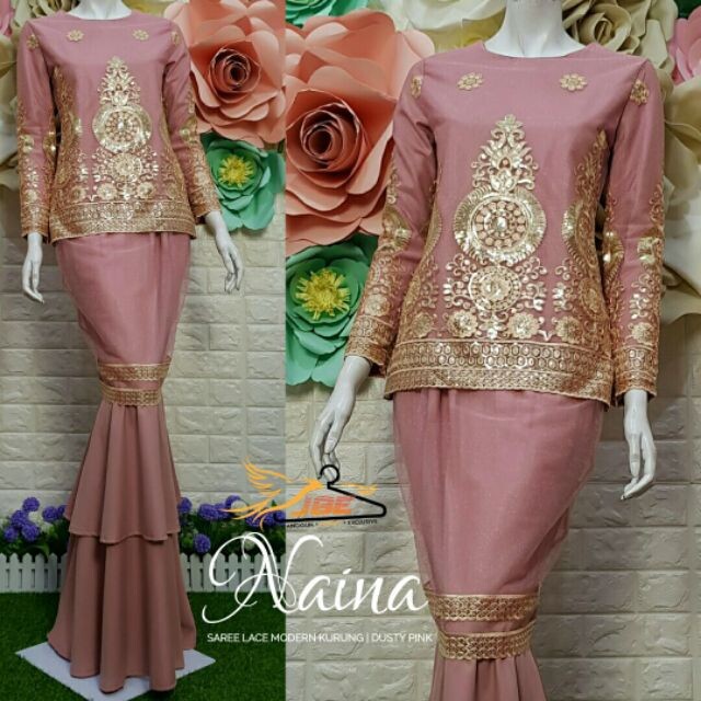 Kurung saree modern sale