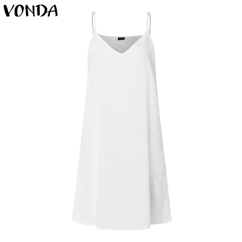 [จัดส่งฟรี+3 Days Delivery]VONDA เดรสสายเดี่ยว Cami Slip Dress