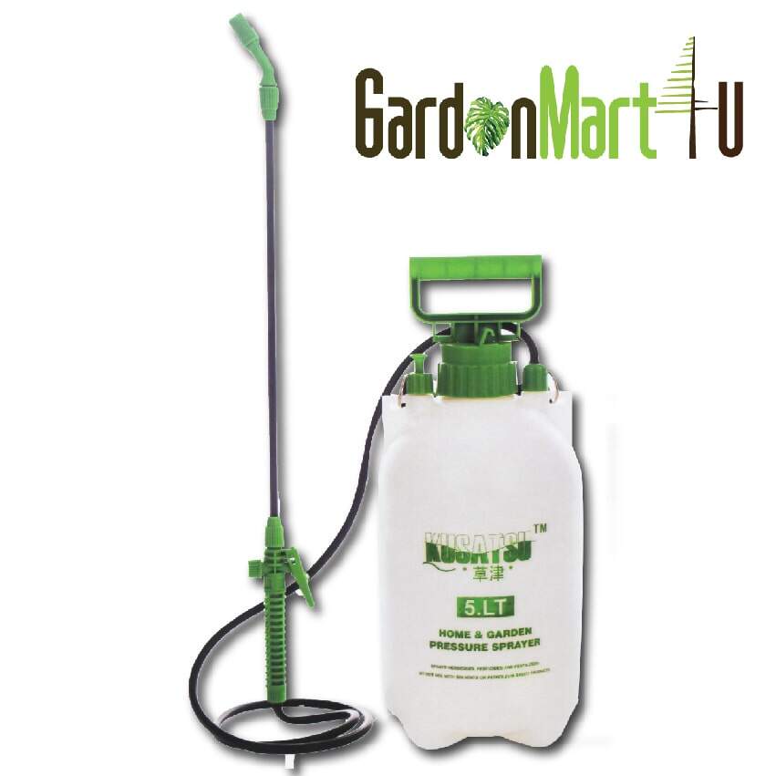 Kusatsu Pressure Sprayer Hand Garden Sprayer Pump 5 Litre Pam Air Racun
