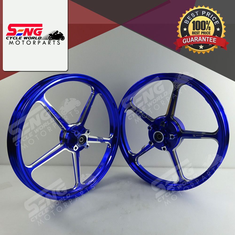 Y15 Zr Sport Rim Set Hy505 Hylos Blue Lazada