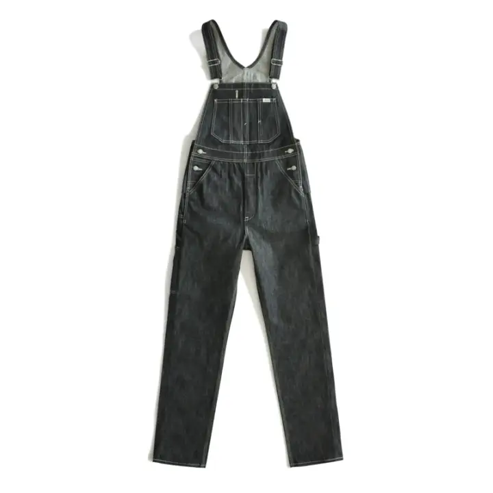 mens blue denim overalls