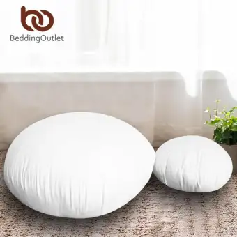 Beddingoutlet Round Cushion Insert For Car Sofa Chair Throw Pillow