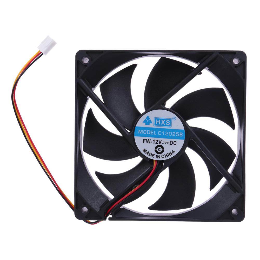 Quạt Làm Mát Vỏ Máy Tính Không Chổi Than DC 120Mm 120X25Mm 12V 3Pin