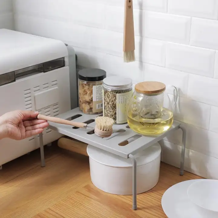 Kitchen Retractable Shelf Multi Function Finishing Small Multi Function Finishing Small Shelf