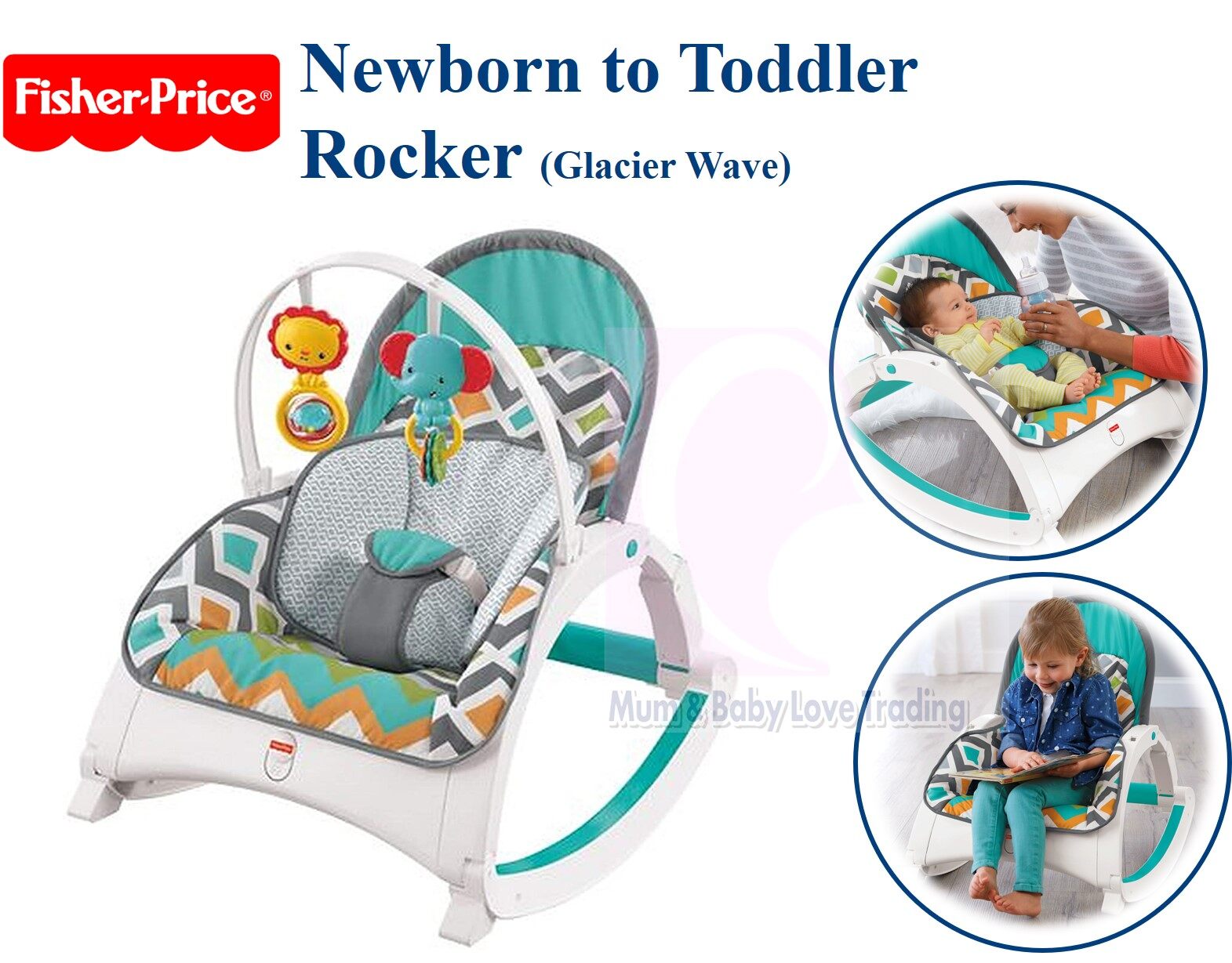 lazada baby rocker fisher price