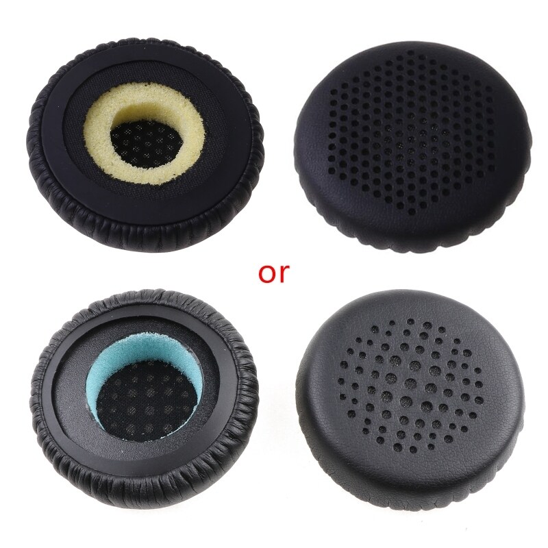 1Pair Leather Ear Pads Cushion Cover Earpads Replacement for Jabra Evolve 20 20se 30 30II 40 65 65+ 75 75+ uc ms Headset Singapore