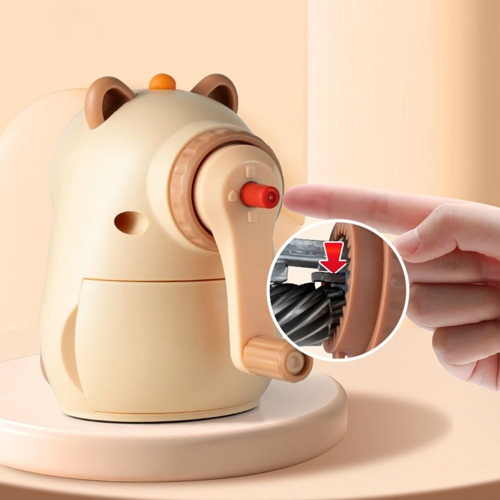 gọt bút chì 卷笔刀 MMLUCK Caprbara tên lửa Dụng Cụ Mài Cơ Học Đa Năng Quay Tay Cho Trẻ Em Hoạt Hình Sáng Tạo Dụng Cụ Mài Bút Chì Văn Phòng Phẩm Cho Học Sinh Đồ Dùng Học Tập