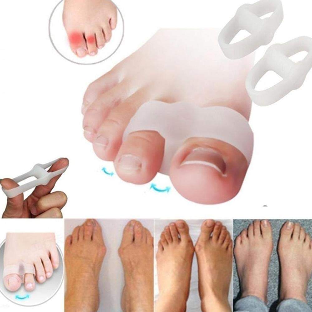 1 pair Bunion Corrector , Toe Separators with 2 Loops Thumb & Second