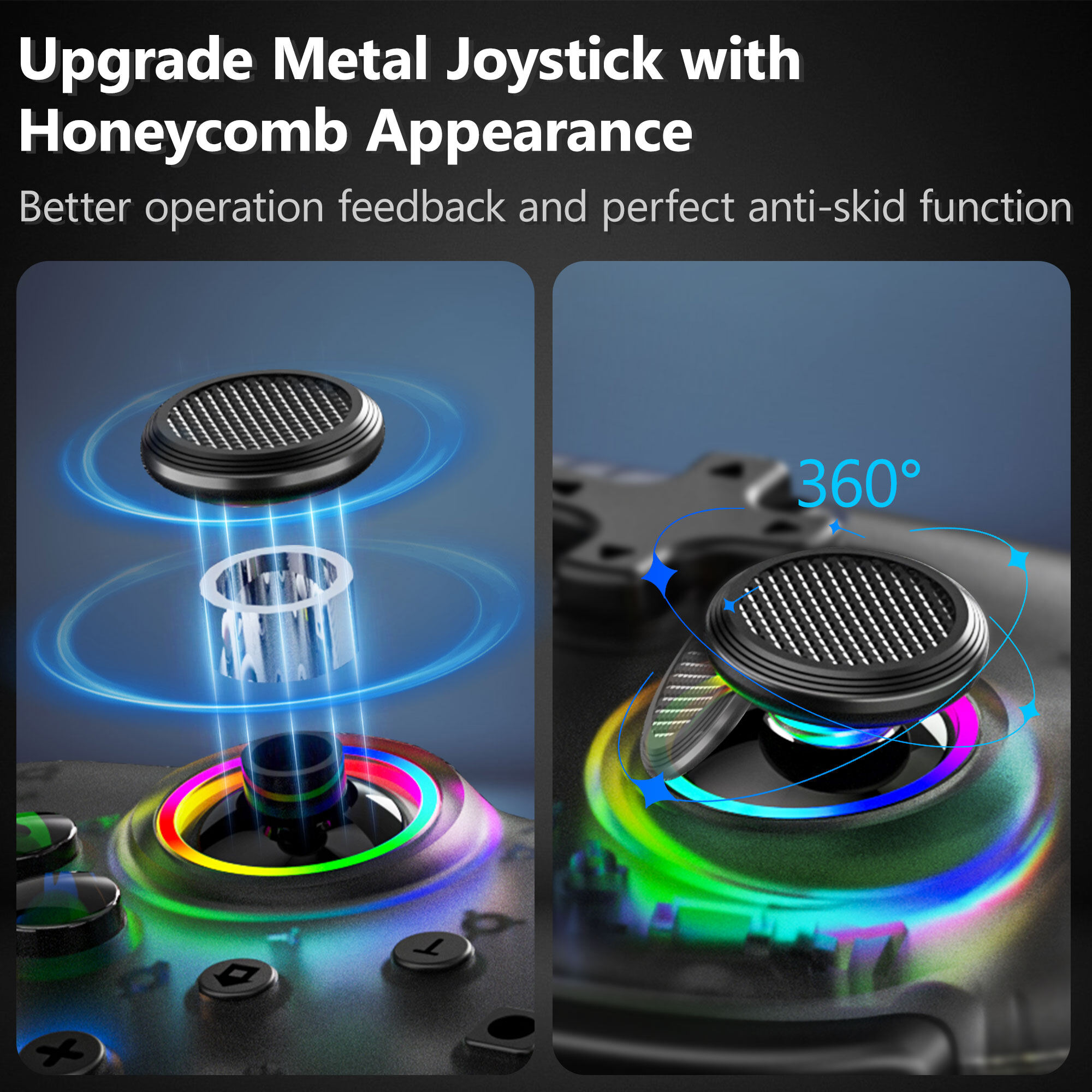LinYuvo KS39B SWITCH PRO Game Controller Bluetooth Wireless Wake Up for Nintendo Switch/Switch OLED