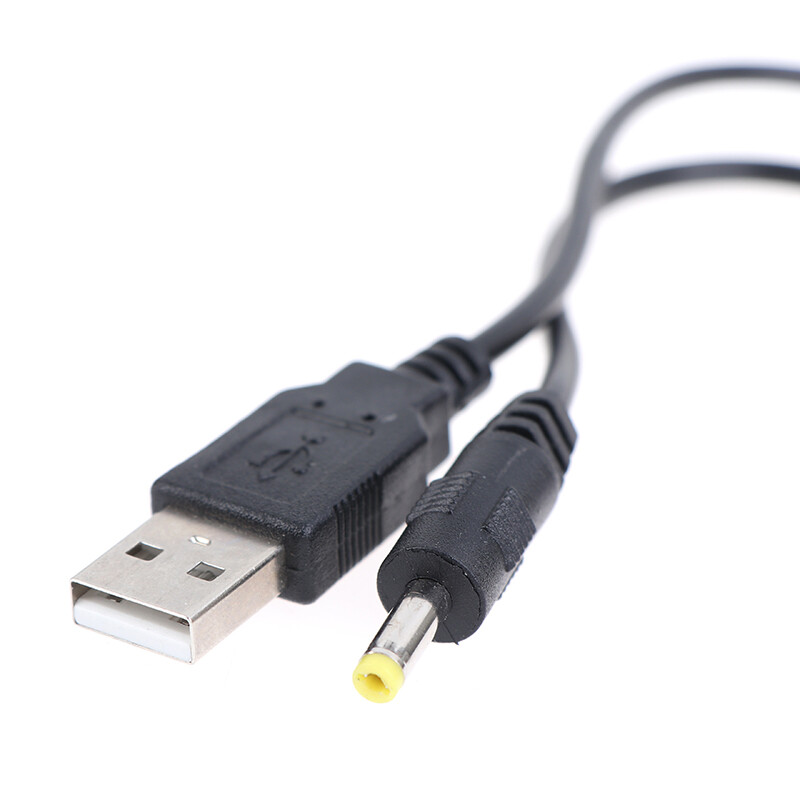 Yushisupplies💕 1.2m 5v usb a to dc power charging cable charge cord for psp 1000/2000/3000