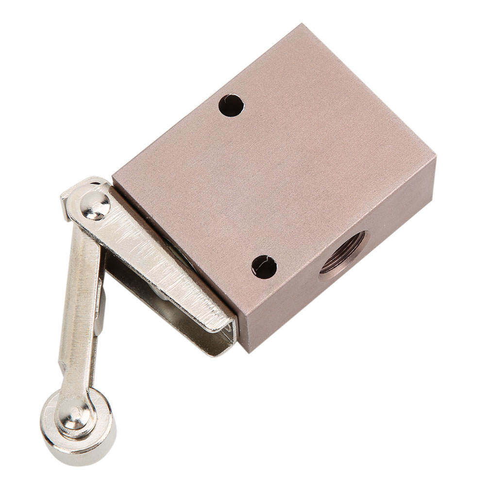 PT Mechanical Valve 1/4 Thread Roller Type Mechanical Pneumatic Valve 2 Position 3 Way