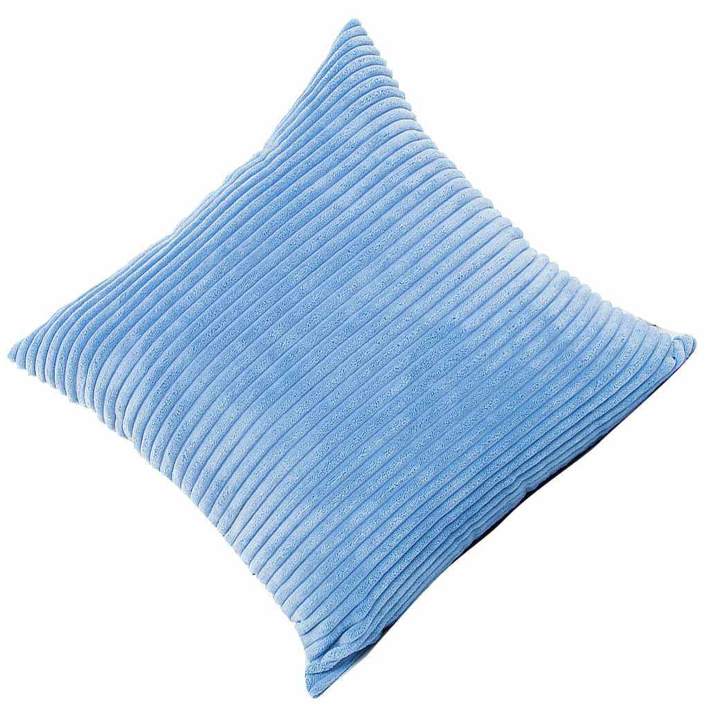 Super Soft Solid Square Cushion Cover Bed Sofa Throw Fur Pillow Case Home Decor