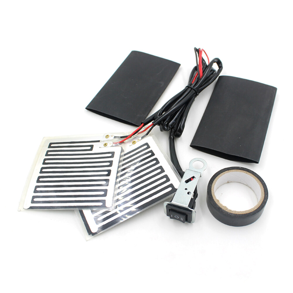 Motorcycle Electric Heating Handlebar Warmer, Grip Warmer 12V Heated