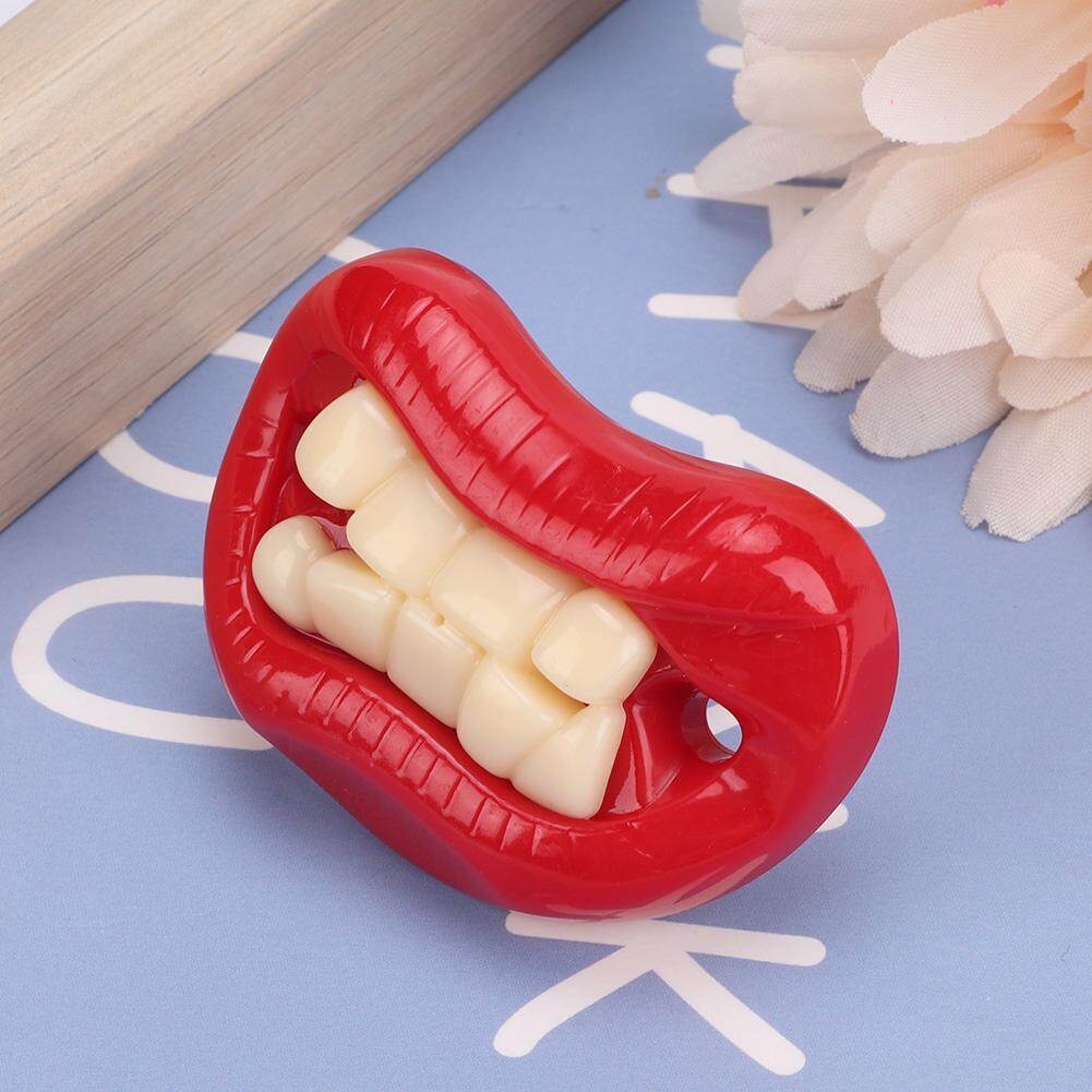 【COD】Núm Vú Giả Làm Dịu Em Bé Dễ Thương Núm Vú Giả Bằng Silicon Chống Tắt Vui Nhộn