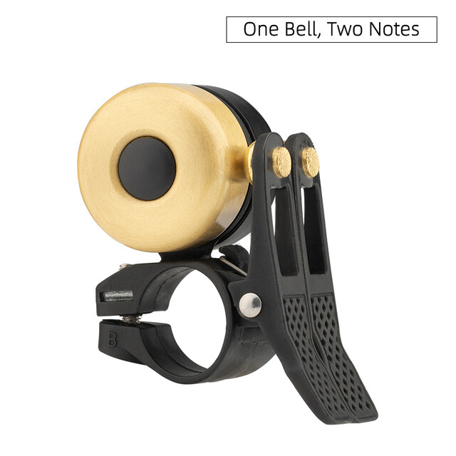 ROCKBROS Bicycle Bell Cycling Bell Safety Warning Alarm Horn Classical 2 Voice Small Portable Ring MTB Road Bike Parts