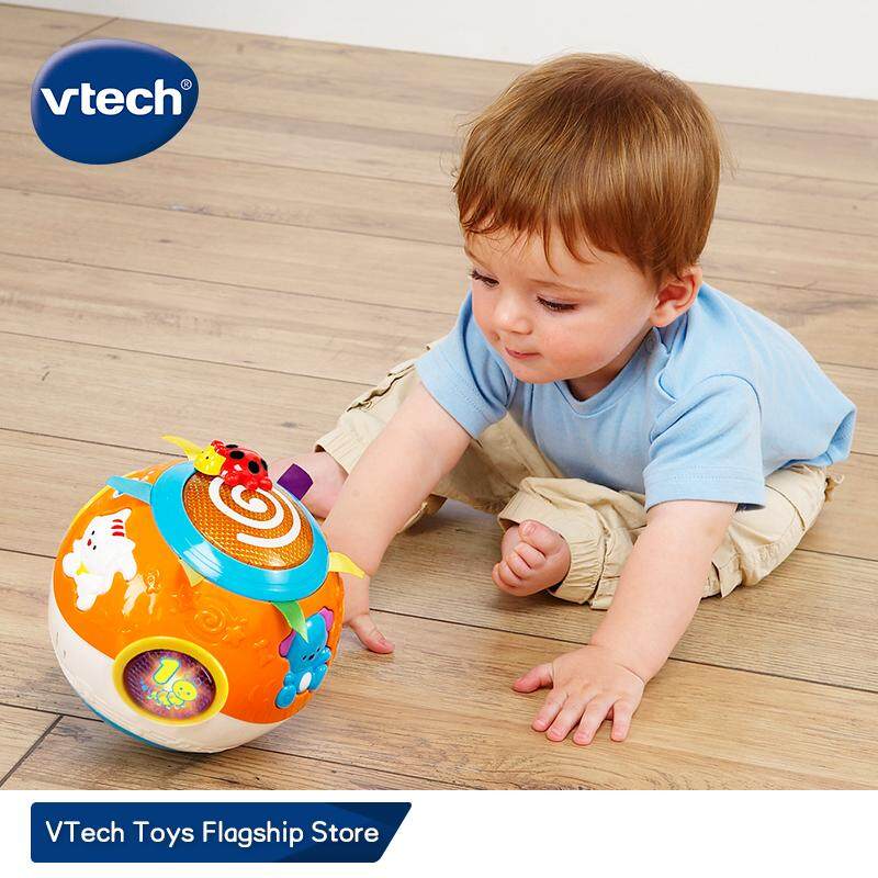 Move and Crawl BABY BALL VTech Toys for 6 9 12 Months 1 Year Old Self-Rolling
