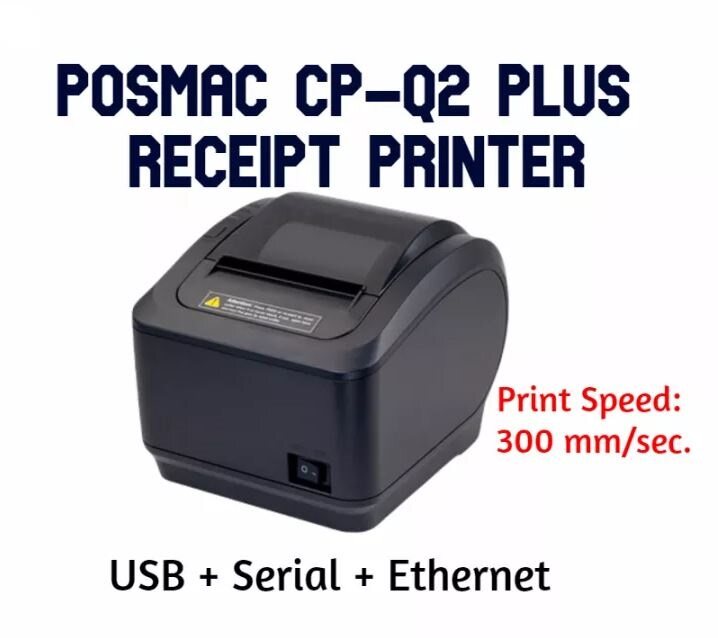 POSMAC CPQ2 Plus Thermal Receipt Printer 80mm with pending beep sound