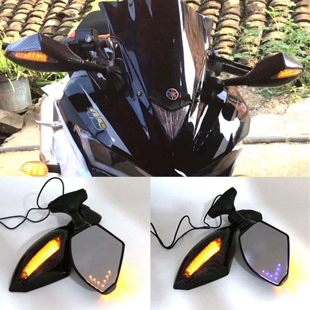 Black Rearview Said Mirrors For Yamaha FZ1 FAZER 2007 2008 2009 2010 2011 2012