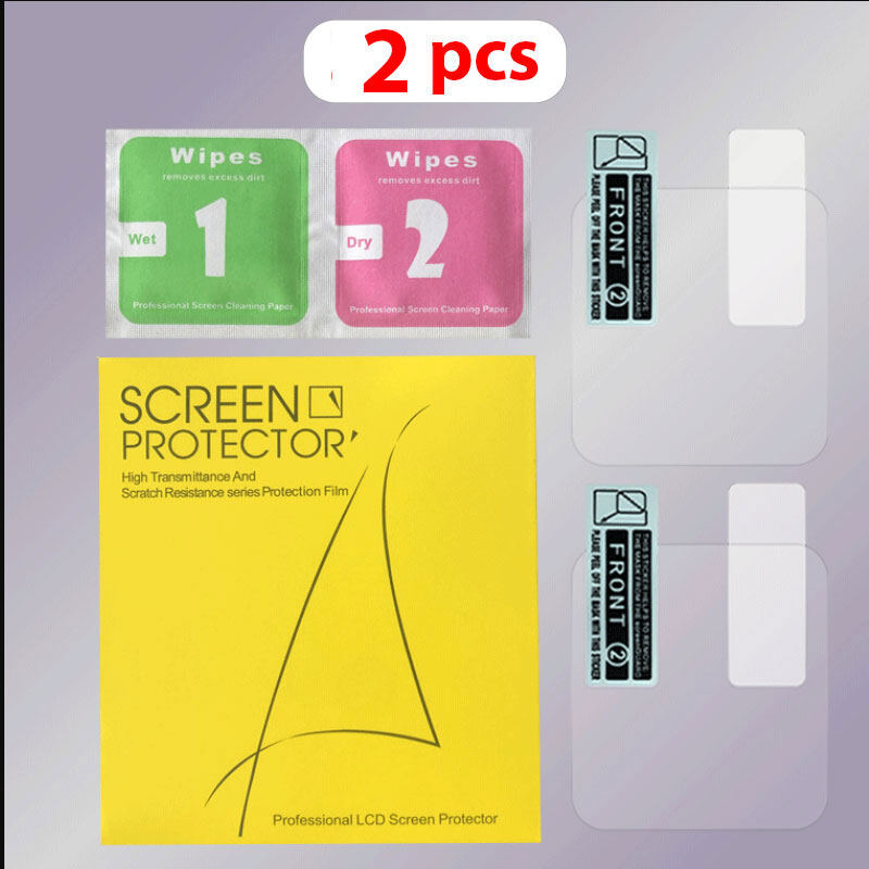 2pcs hd screen protector clear protective film for casio g-shock ga 2100 dw5600 dw-6900/7900 gw-6900/7900 gm-6900 gdx-6900 g-6900/7900 watch screen protector cover