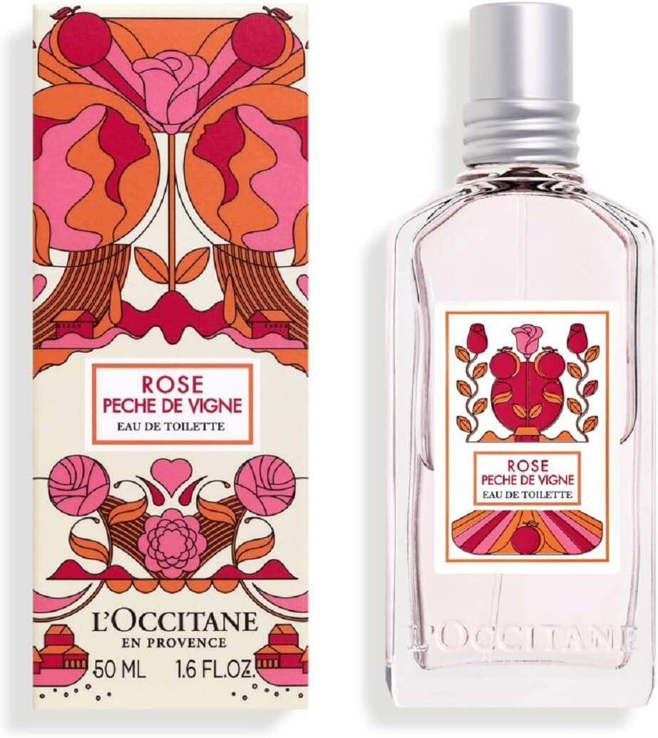 L'Occitane Rose Pêche de Vigne 50ml L'Occitane ROSE Peche De Vigne Toilette Spray 50ML / 1.6OZ