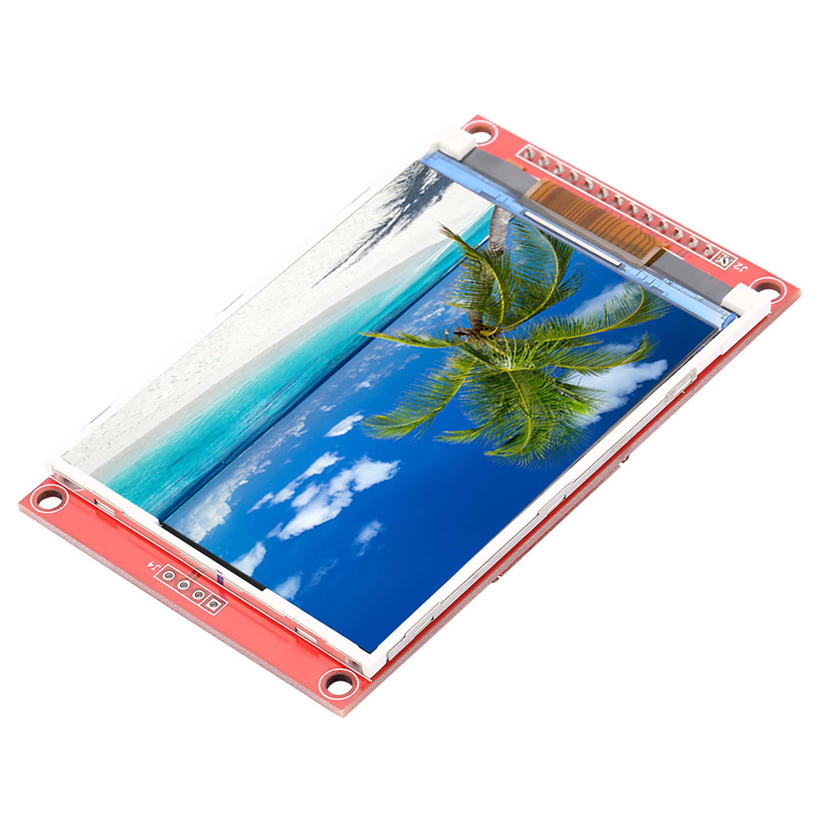 Lcd Controller Board Kit 3.2Inch Useful Stable Practical Lcd Tft Display Module for 4-Wire Spi Interface 240x320 3.3V -5V Ili9341