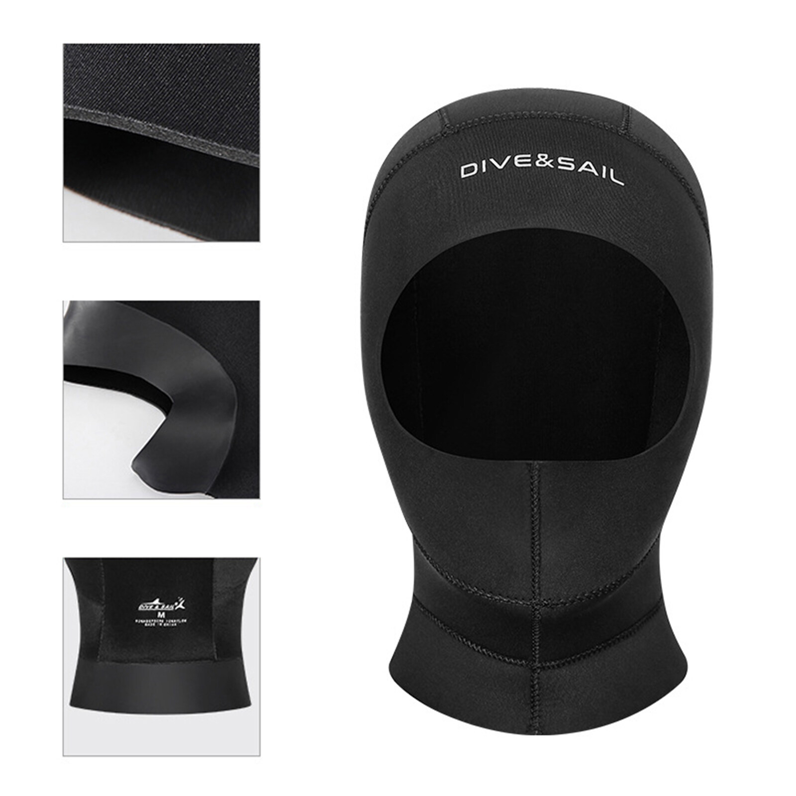 chulisia Swim Hat 3mm Neoprene Wetsuit Hood Diving Surfing Kayaking Scuba Beanie chulisia