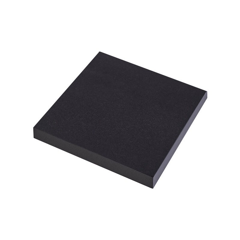 50 Sheets Creative Black Simple Sticky Notes Students Pure Black Message Note Paper Cute Solid Color Notes N Times Sticky Notes