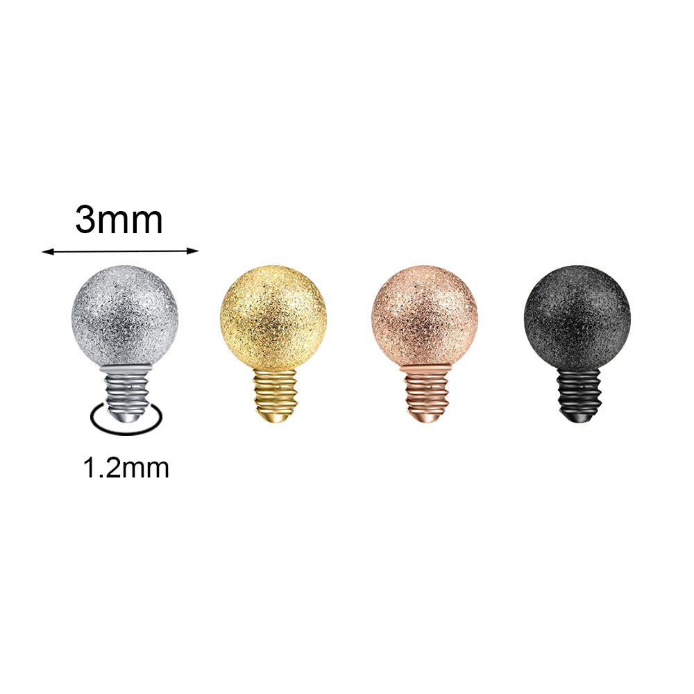 ZS 1 PC Heart Star Shape Stainless steel Steel Micro Dermal Anchor 4 Colors Dermal Anchor Piercings Skin Diver Piercing Body Piercing Jewelry
