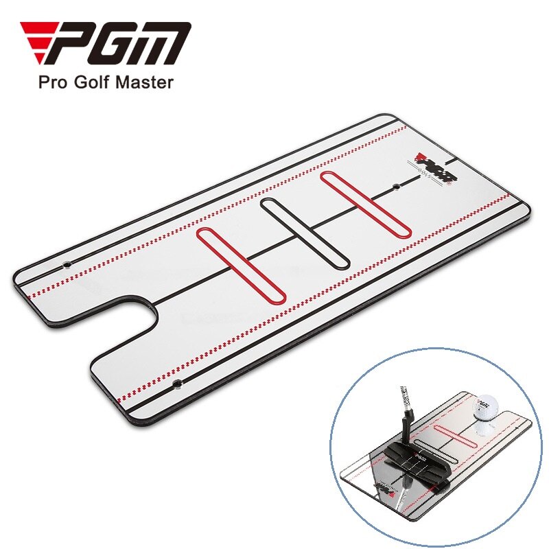 PGM Multifunction Golf Putting Swing Posture Corrector Mirror for Beginner Golf Wood Rion Wedge Putter Practice Adjust Direction