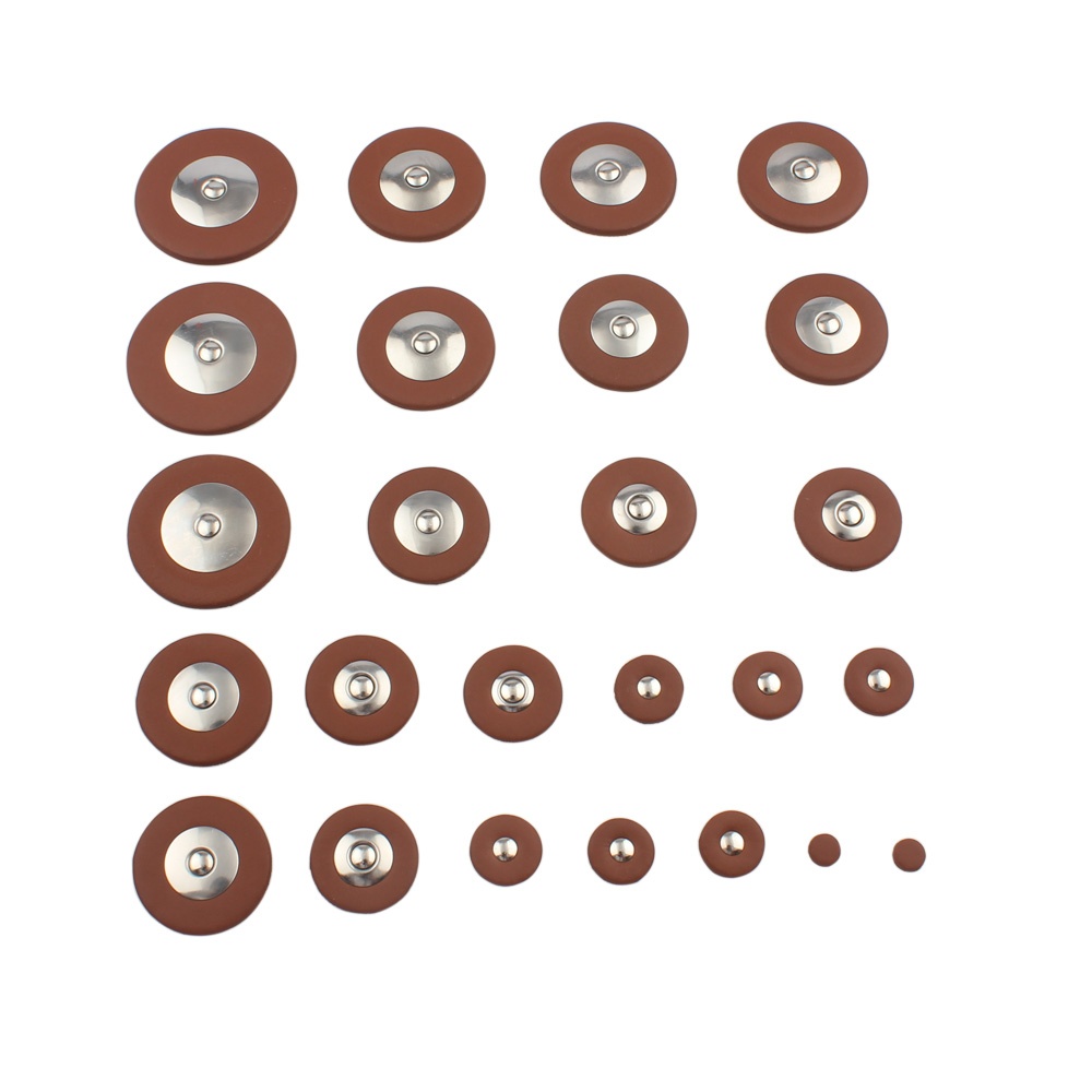 25pcs Sax Leather Pads Replacement for Tenor Saxophone