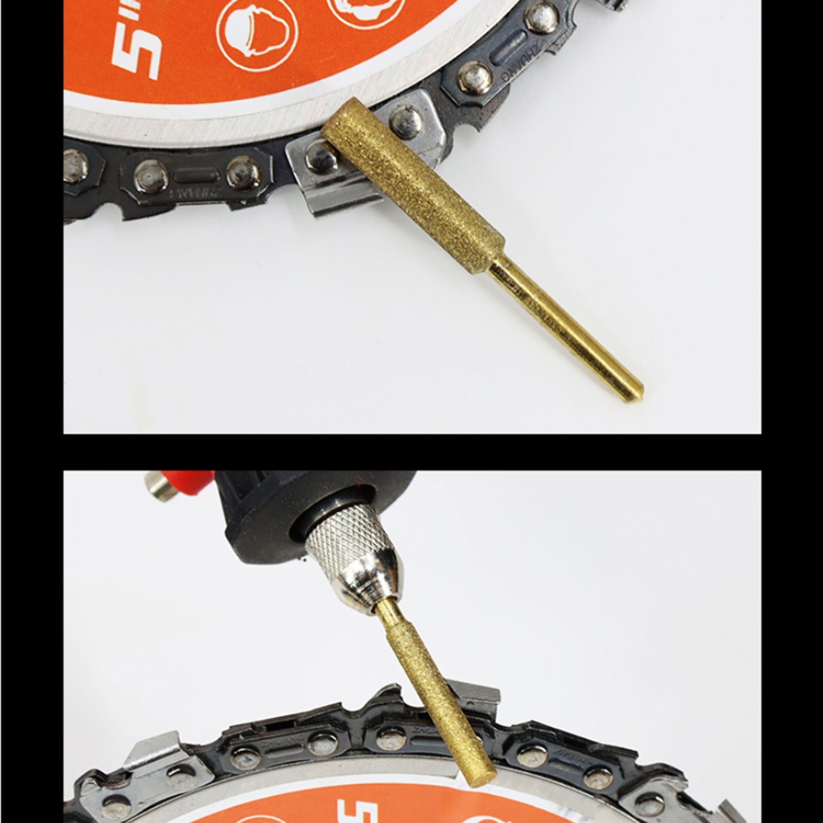 Partrade Black Rasp Chain Bit