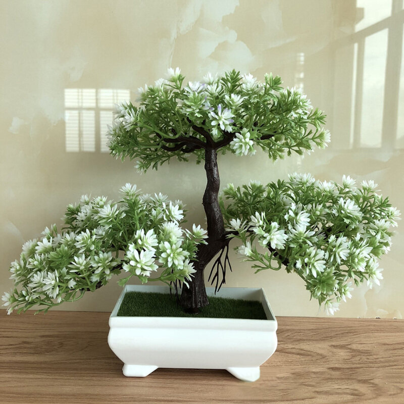 Cây Sen Thông Nấm Linh Chi Giả Trang Trí Mới, Cây Cảnh Cây Kiểng Cây Bonsai Có Chậu Nhỏ Hoa Mô Phỏng Đồ Nghệ Thuật Trang Trí Tại Nhà Trên Bàn